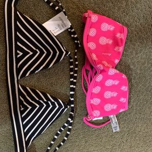 Bundle of two bikini tops